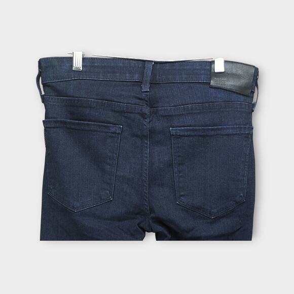 Womens PAIGE Croft Style Dark Wash Blue Jean Jeggings Size 31 - Picture 6 of 6